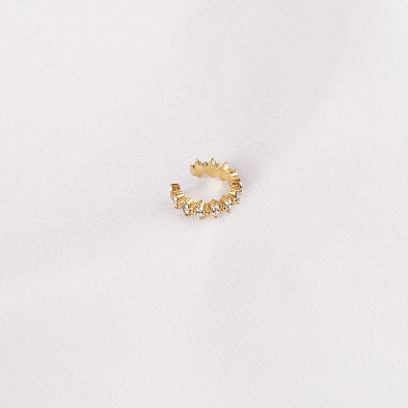 Diamond Earcuff Gold