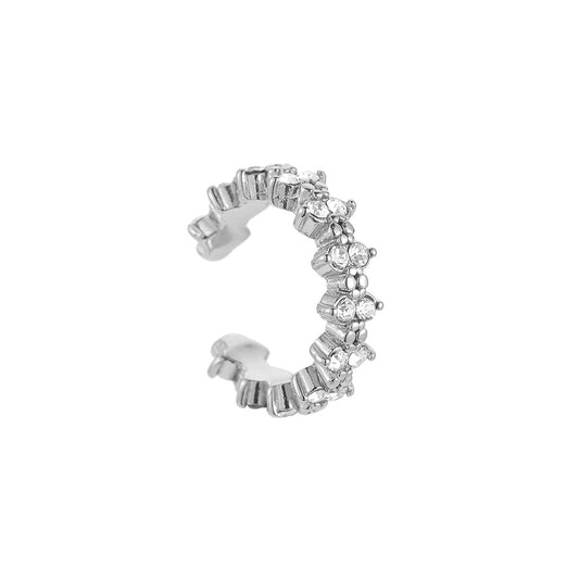 Diamond Earcuff Silber