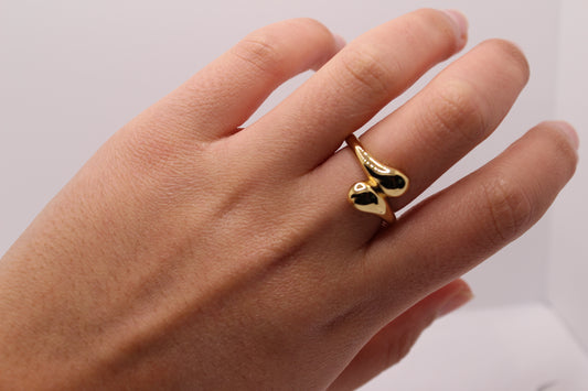 Drop Ring Gold