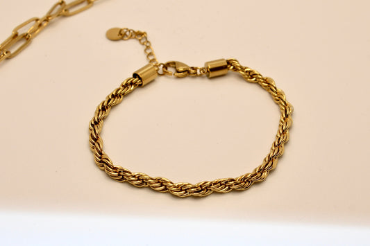 Twist Armband Gold