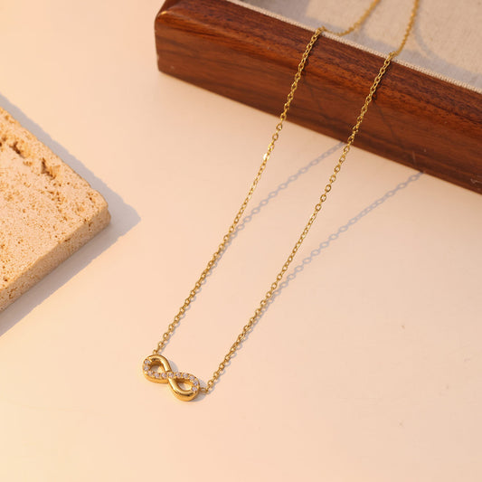 Infinity Halskette Gold