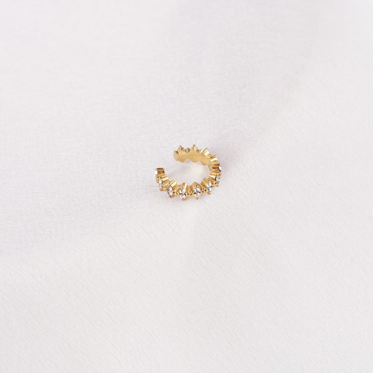 Diamond Earcuff Gold