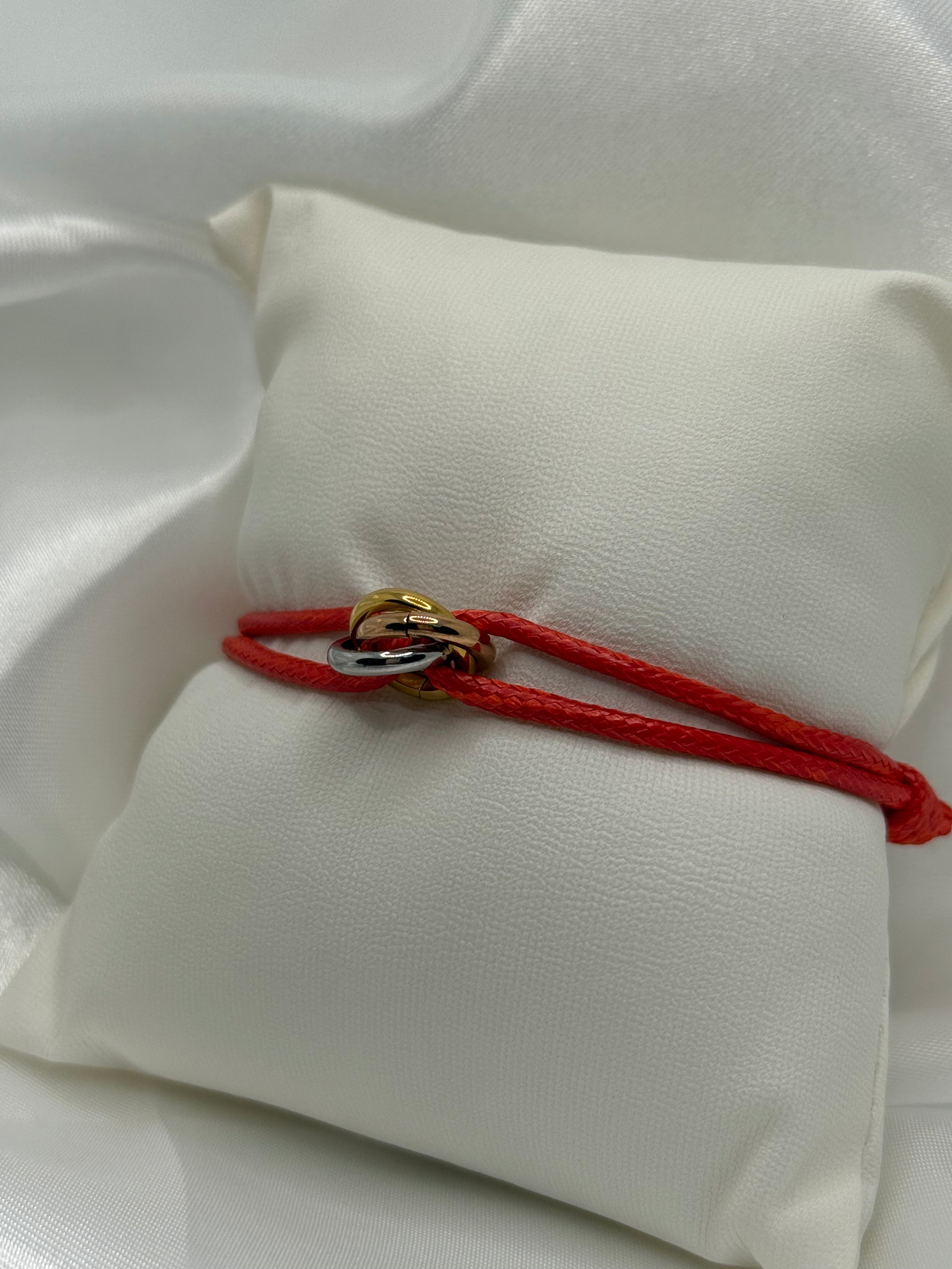 Infinity Armband Rot