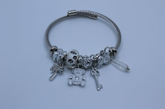 Teddy Armreif Edelstahl