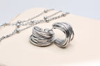 Stella Hoops Silber