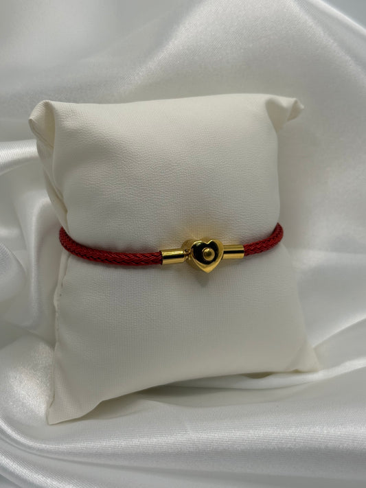 Rot Herzarmband