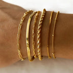 Goldband Armband