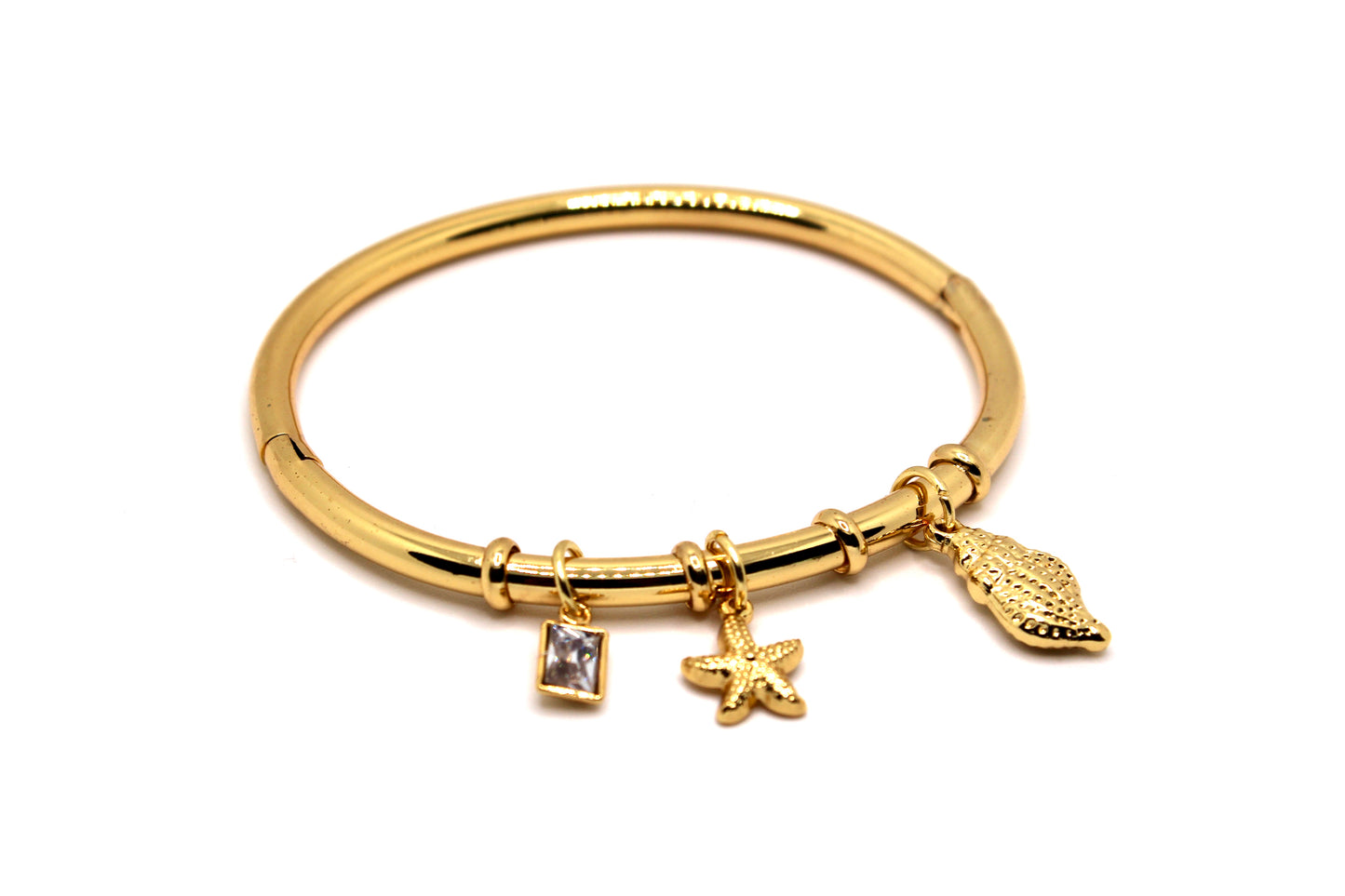 Muschel Armband Gold