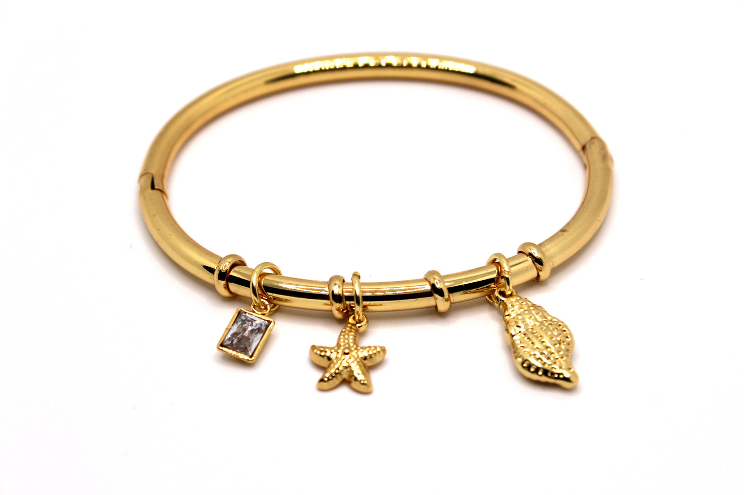 Muschel Armband Gold