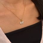 Diamond Bow Halskette